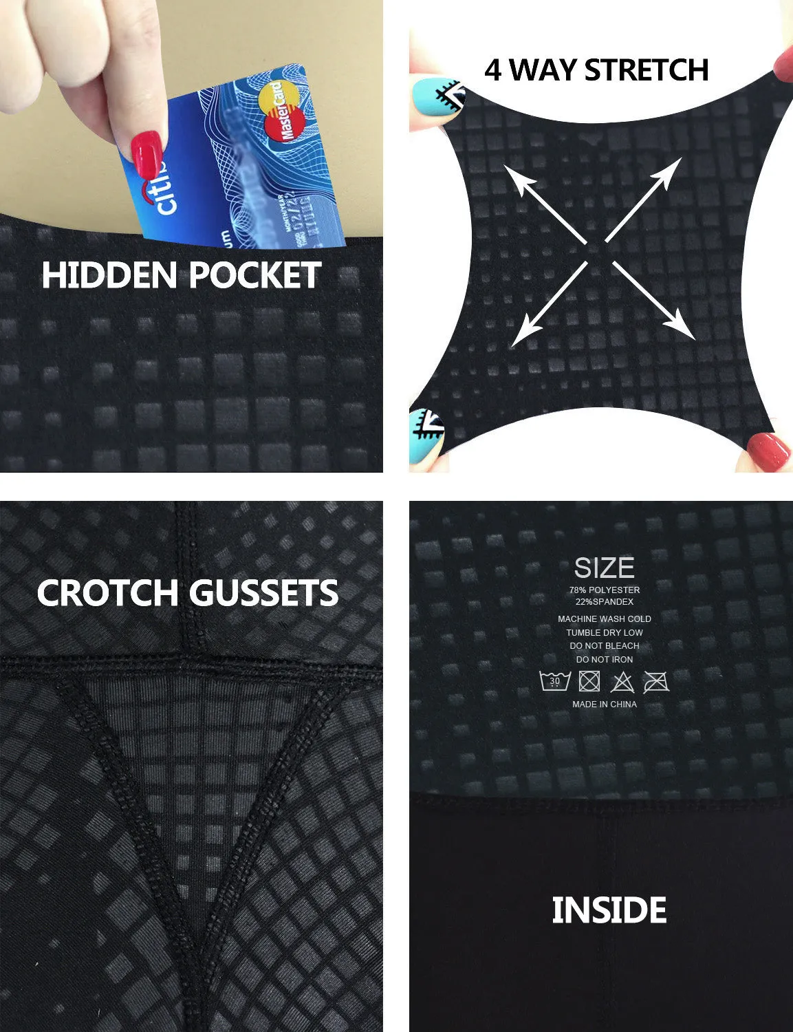 26" inseam 3D Printed Pilates Pants DISCO_Pilates